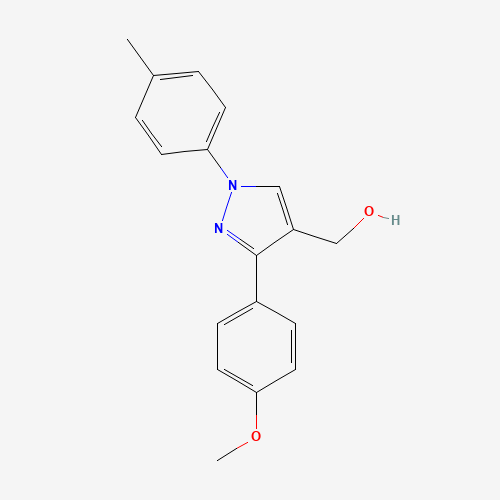 (3-(4-METHOXYPHENYL)-1-P-TOLYL-1H-PYRAZOL-4-YL)METHANOL