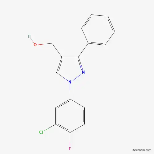 (1-(3-CHLORO-4-FLUOROPHENYL)-3-PHENYL-1H-PYRAZOL-4-YL)METHANOL