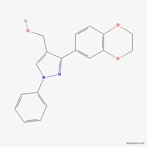 (3-(2,3-DIHYDROBENZO[B][1,4]DIOXIN-7-YL)-1-PHENYL-1H-PYRAZOL-4-YL)METHANOL
