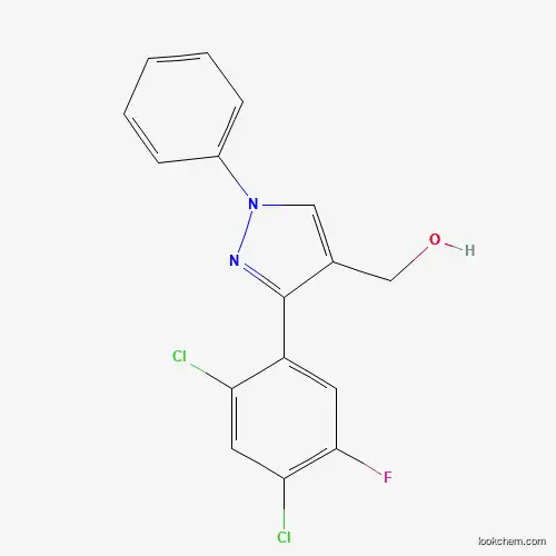(3-(2,4-DICHLORO-5-FLUOROPHENYL)-1-PHENYL-1H-PYRAZOL-4-YL)METHANOL