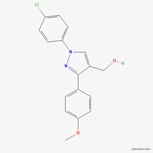 (1-(4-CHLOROPHENYL)-3-(4-METHOXYPHENYL)-1H-PYRAZOL-4-YL)METHANOL