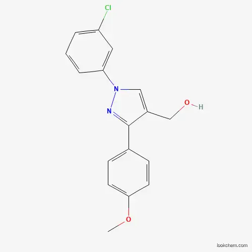 (1-(3-CHLOROPHENYL)-3-(4-METHOXYPHENYL)-1H-PYRAZOL-4-YL)METHANOL