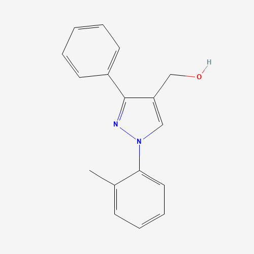 (3-PHENYL-1-O-TOLYL-1H-PYRAZOL-4-YL)METHANOL