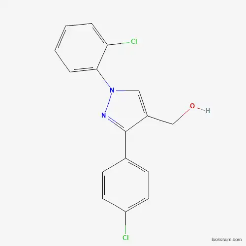 (1-(2-CHLOROPHENYL)-3-(4-CHLOROPHENYL)-1H-PYRAZOL-4-YL)METHANOL