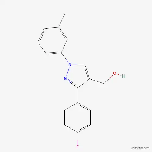 (3-(4-FLUOROPHENYL)-1-M-TOLYL-1H-PYRAZOL-4-YL)METHANOL
