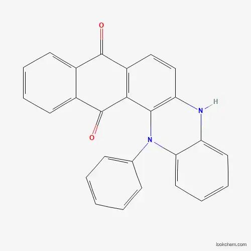 Molecular Structure of 6336-93-2 (14-Phenyl-5,14-dihydronaphtho[2,3-a]phenazine-8,13-dione)