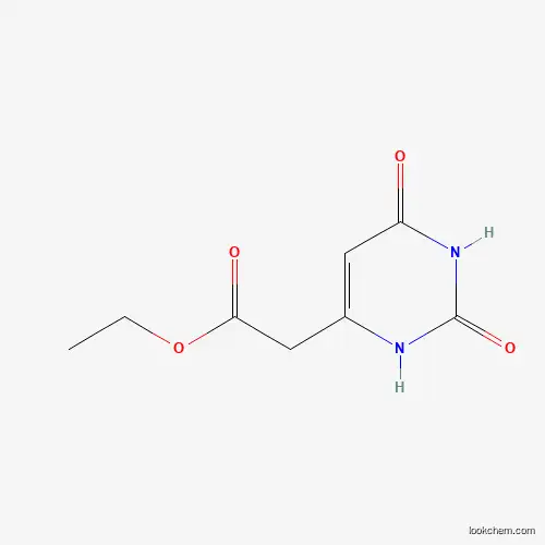 Molecular Structure of 6426-84-2 ((2,6-Dioxo-1,2,3,6-tetrahydro-pyrimidin-4-YL)-acetic acid ethyl ester)