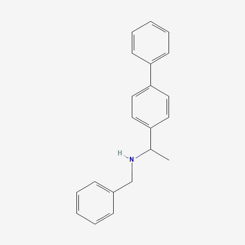 Benzyl-(1-biphenyl-4-yl-ethyl)-amine
