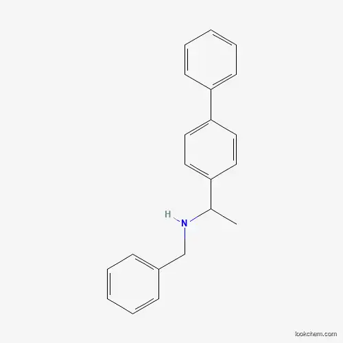 Molecular Structure of 680185-82-4 (N-benzyl-1-(4-phenylphenyl)ethanamine)