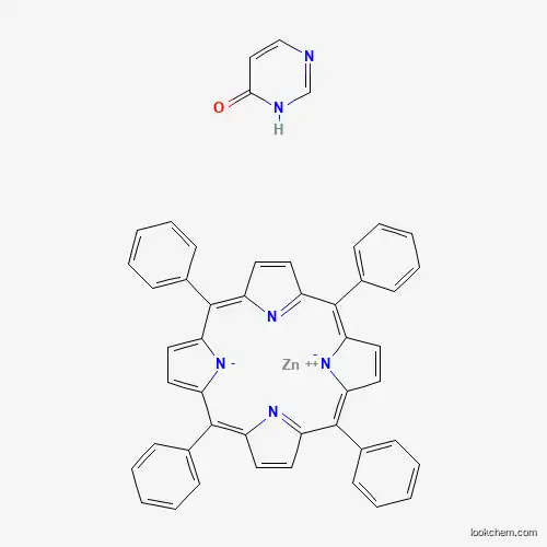 Zinc;1h-pyrimidin-6-one;5,10,15,20-tetraphenylporphyrin-22,24-diide
