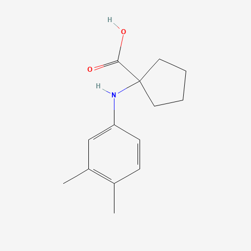 1-(3,4-Dimethylphenylamino)cyclopentanecarboxylicacid