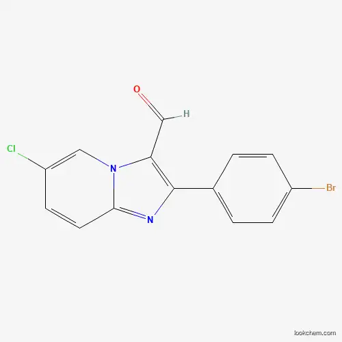 2-(4-Bromophenyl)-6-chloroimidazo[1,2-a]pyridine-3-carbaldehyde