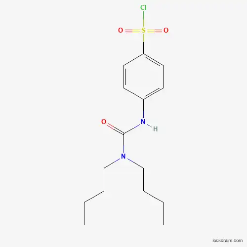 Molecular Structure of 728864-66-2 (4-(3,3-Dibutyl-ureido)-benzenesulfonyl chloride)