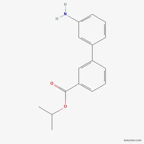 Molecular Structure of 728918-88-5 (3'-Amino-biphenyl-3-carboxylic acid isopropyl ester)