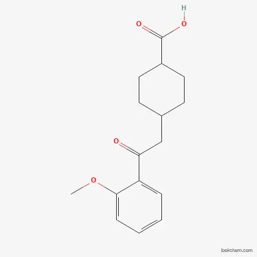 CIS-4-[2-(2-METHOXYPHENYL)-2-OXOETHYL]CYCLOHEXANE-1-CARBOXYLIC ACID