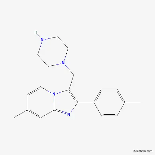 7-Methyl-3-piperazin-1-yl-methyl-2-p-tolyl-imidazo[1,2-a]pyridine