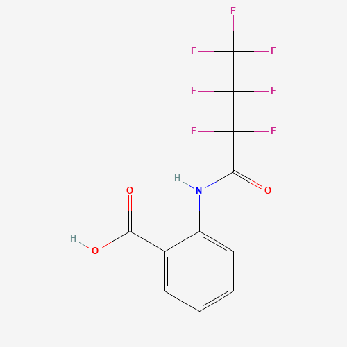 2-[(2,2,3,3,4,4,4-HEPTAFLUOROBUTANOYL)AMINO!BENZOIC ACID, TECH