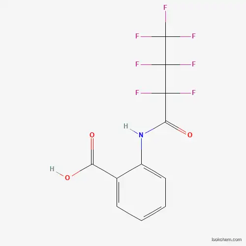 Molecular Structure of 82422-33-1 (2-[(2,2,3,3,4,4,4-Heptafluorobutanoyl)amino]benzoic acid)