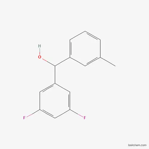 Molecular Structure of 842140-75-4 (3,5-Difluoro-3'-methylbenzhydrol)