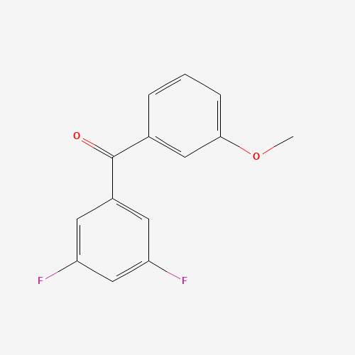 3,5-DIFLUORO-3'-METHOXYBENZOPHENONE