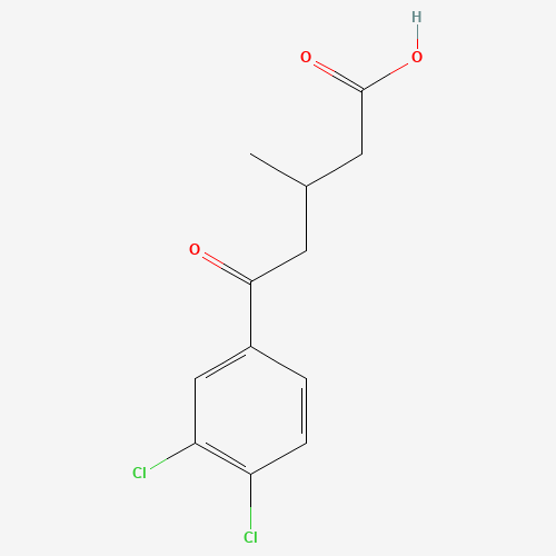 5-(3,4-DICHLOROPHENYL)-3-METHYL-5-OXOVALERIC ACID