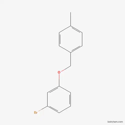 Molecular Structure of 845866-54-8 (3-(4-Methylbenzyloxy)bromobenzene)