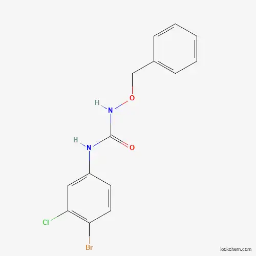 Molecular Structure of 845879-19-8 (1-Benzyloxy-3-(4-bromo-3-chlorophenyl)urea)