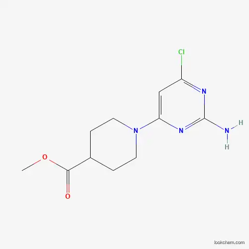 1-(2-아미노-6-클로로-피리미딘-4-일)-피페리딘-4-카르복실산 메틸 에스테르