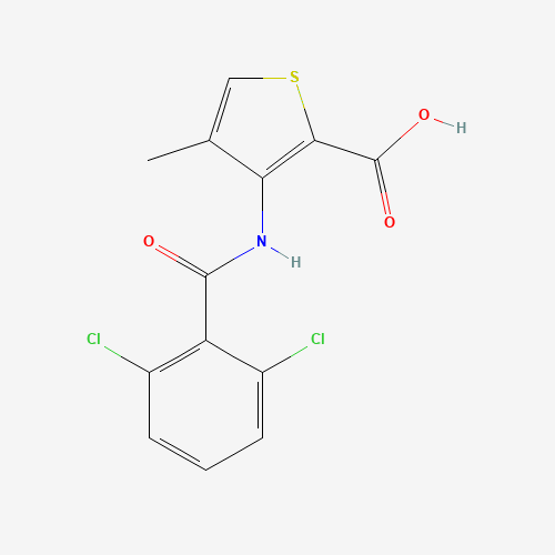 3-[(2,6-Dichlorobenzoyl)amino]-4-methyl-2-thiophenecarboxylic acid