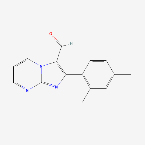 2-(2,4-DIMETHYLPHENYL)IMIDAZO[1,2-A]PYRIMIDINE-3-CARBALDEHYDE