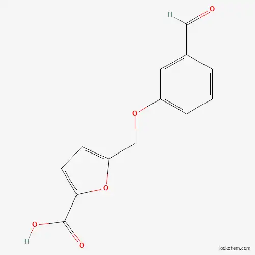 Molecular Structure of 881041-10-7 (5-[(3-Formylphenoxy)methyl]-2-furoic acid)