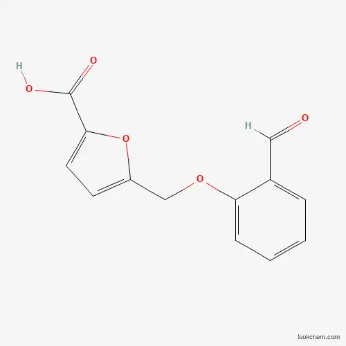 Molecular Structure of 881041-12-9 (5-[(2-Formylphenoxy)methyl]-2-furoic acid)