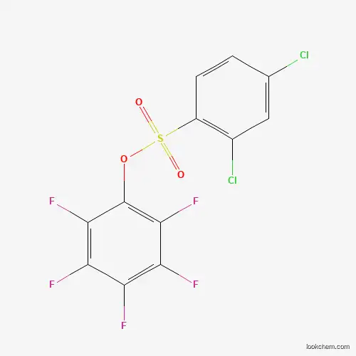 Molecular Structure of 885949-57-5 (2,3,4,5,6-Pentafluorophenyl 2,4-dichlorobenzenesulfonate)