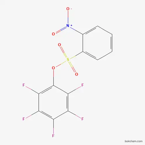 Molecular Structure of 885950-33-4 (2,3,4,5,6-Pentafluorophenyl 2-nitrobenzenesulfonate)