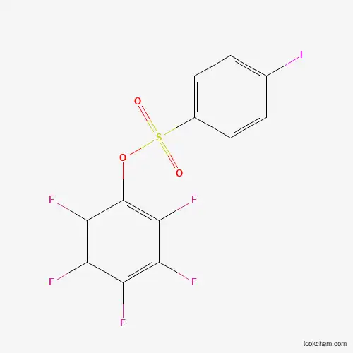 Molecular Structure of 885950-39-0 (2,3,4,5,6-Pentafluorophenyl 4-iodobenzenesulfonate)
