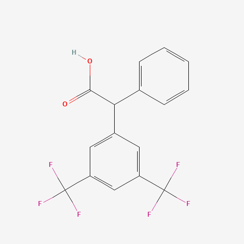 2-[3,5-BIS(TRIFLUOROMETHYL)PHENYL]-2-PHENYLACETIC ACID