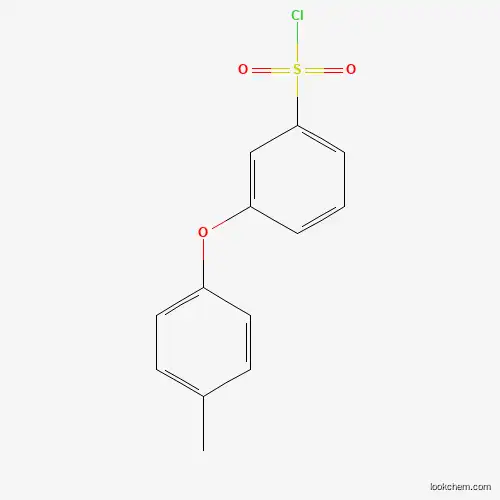 Molecular Structure of 885950-86-7 (3-(4-Methylphenoxy)benzenesulphonyl chloride)