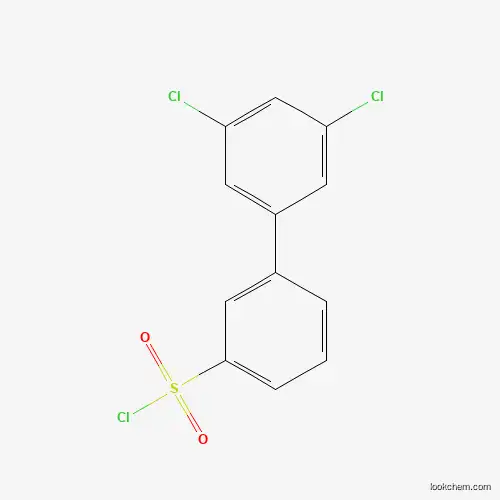 Molecular Structure of 885950-92-5 (3-(3,5-dichlorophenyl)benzenesulfonyl Chloride)