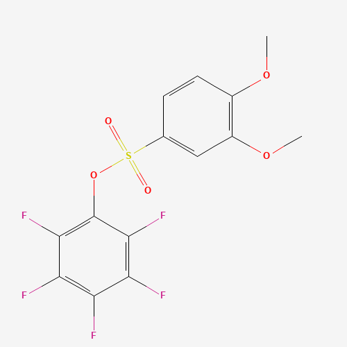 Pentafluorophenyl 3,4-dimethoxy-benzenesulfonate