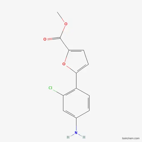 5-(4-아미노-2-클로로-페닐)-푸란-2-카르복실산 메틸 에스테르