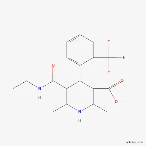 METHYL 1,4-DIHYDRO-4-(2'-TRIFLUOROMETHYL)PHENYL-PYRIDINE-3-CARBOXYLATE-5-ETHYL CARBOXAMIDE