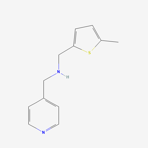 1-(5-methyl-2-thienyl)-N-(4-pyridinylmethyl)methanamine(SALTDATA: HCl)
