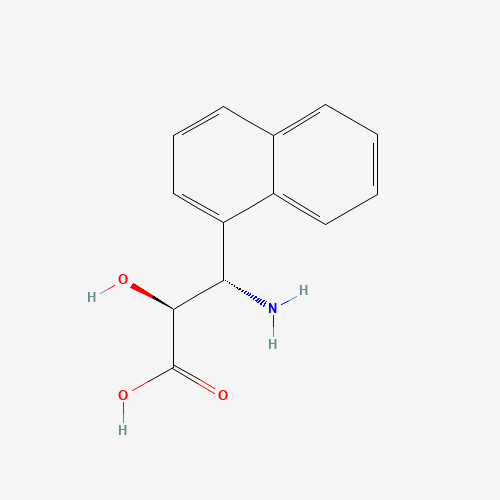 (2S,3S)-3-Amino-2-hydroxy-3-naphthalen-1-yl-propanoic acid