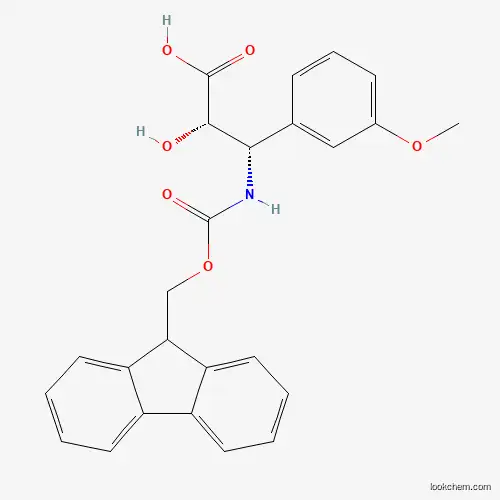 (2S,3S)-3-((((9H-Fluoren-9-yl)methoxy)carbonyl)amino)-2-hydroxy-3-(3-methoxyphenyl)propanoic acid