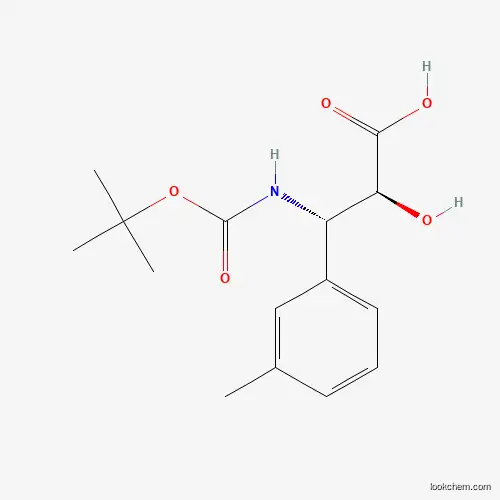 (2S,3S)-3-((tert-Butoxycarbonyl)amino)-2-hydroxy-3-(m-tolyl)propanoic acid