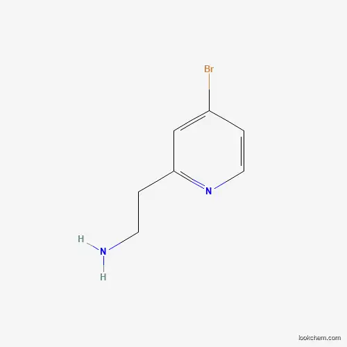 Molecular Structure of 1060808-84-5 (2-(4-Bromopyridin-2-YL)ethanamine)