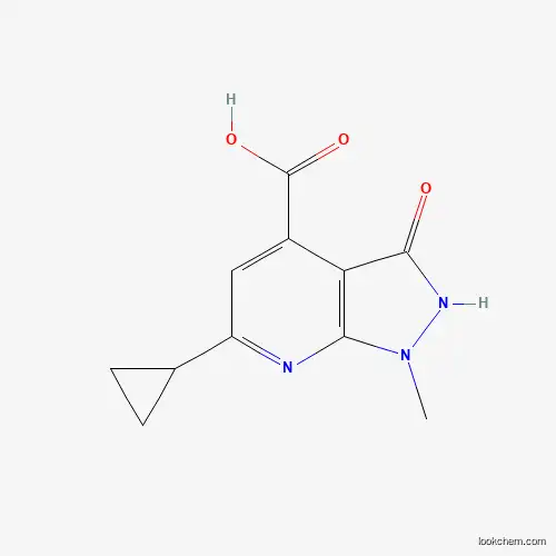 6-cyclopropyl-1-methyl-3-oxo-2,3-dihydro-1H-pyrazolo[3,4-b]pyridine-4-carboxylic acid