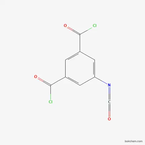 Molecular Structure of 109069-53-6 (Isocyanotoisophthaloyl chloride)