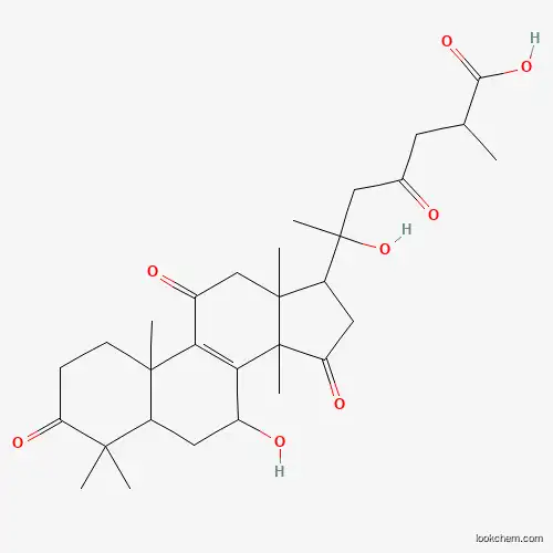 Molecular Structure of 110241-19-5 (Ganoderic acid N)