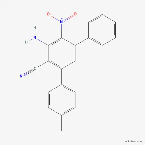 2-amino-4-phenyl-6-(p-methyl-phenyl)-3-nitrobenzonitrile